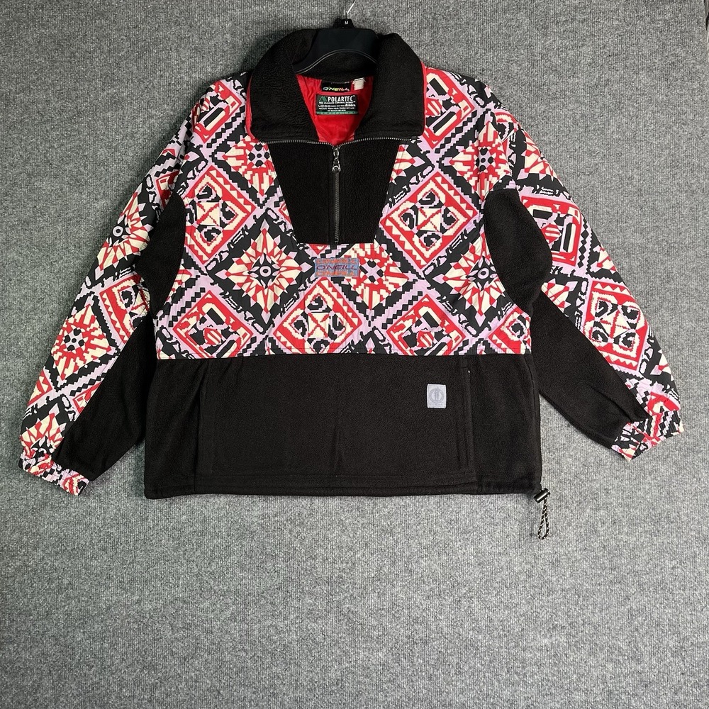 Vintage Oneill Polartec Series‎ 200 Jacket XL Quarter Zip Surf Retro Rare